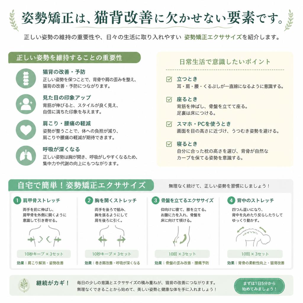 2. 正しい姿勢を手に入れるために