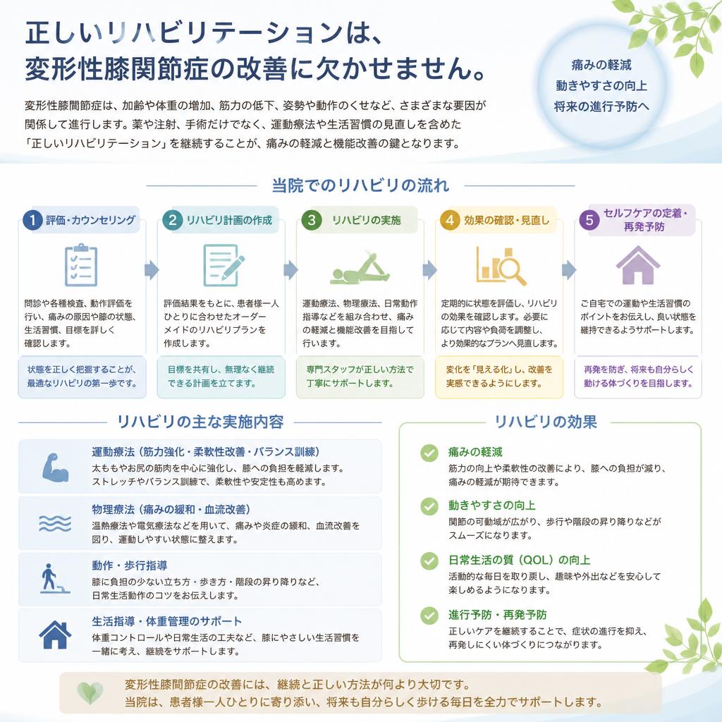リハビリテーションの重要性